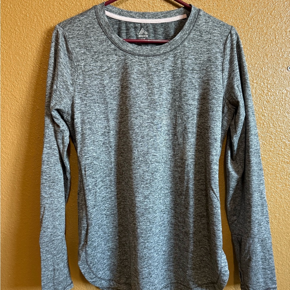 RBX Gray Heather Athletic Crewneck Top